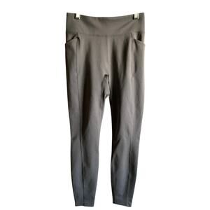 Ministry of Supply Women's Joule Active Legging - Charcoal Heather Sz Small